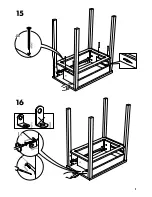 Предварительный просмотр 11 страницы IKEA GUSTAV LAPTOP TABLE Instructions Manual