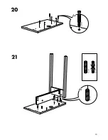 Предварительный просмотр 13 страницы IKEA GUSTAV LAPTOP TABLE Instructions Manual