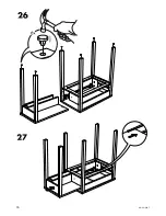 Предварительный просмотр 16 страницы IKEA GUSTAV LAPTOP TABLE Instructions Manual