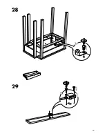 Предварительный просмотр 17 страницы IKEA GUSTAV LAPTOP TABLE Instructions Manual