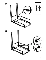 Предварительный просмотр 25 страницы IKEA GUSTAV LAPTOP TABLE Instructions Manual