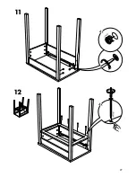 Предварительный просмотр 27 страницы IKEA GUSTAV LAPTOP TABLE Instructions Manual