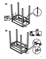 Предварительный просмотр 29 страницы IKEA GUSTAV LAPTOP TABLE Instructions Manual