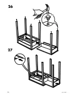 Предварительный просмотр 34 страницы IKEA GUSTAV LAPTOP TABLE Instructions Manual