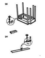 Предварительный просмотр 35 страницы IKEA GUSTAV LAPTOP TABLE Instructions Manual