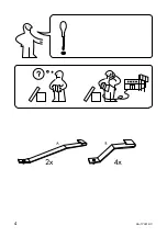 Предварительный просмотр 4 страницы IKEA GYLLEN AA-173212-3 Assembly Instructions Manual