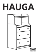 Предварительный просмотр 1 страницы IKEA HAUGA 004.072.93 Manual