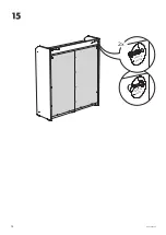 Предварительный просмотр 14 страницы IKEA HAUGA Manual