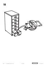 Предварительный просмотр 12 страницы IKEA Helmer Manual