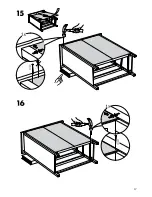 Preview for 17 page of IKEA Hemnes 6-drawer white stain Assembly Instructions Manual