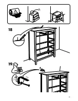 Preview for 19 page of IKEA Hemnes 6-drawer white stain Assembly Instructions Manual