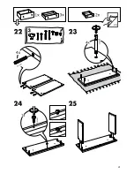 Preview for 21 page of IKEA Hemnes 6-drawer white stain Assembly Instructions Manual