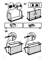 Preview for 22 page of IKEA Hemnes 6-drawer white stain Assembly Instructions Manual