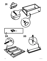 Preview for 24 page of IKEA Hemnes 6-drawer white stain Assembly Instructions Manual