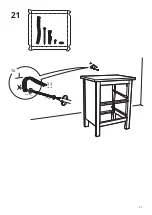 Предварительный просмотр 21 страницы IKEA HEMNES Manual