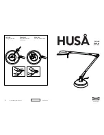 Предварительный просмотр 1 страницы IKEA HUSA AA-65329-2 Assembly Instructions