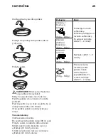 Предварительный просмотр 62 страницы IKEA HUSHALLAFRAMTID MW3 Instruction Manual