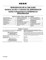 IKEA I8TXCWFXQ01 Use & Care Manual preview