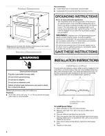 Предварительный просмотр 4 страницы IKEA IBMS1450WM0 Installation Instructions Manual