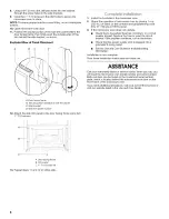 Предварительный просмотр 6 страницы IKEA IBMS1450WM0 Installation Instructions Manual