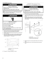 Предварительный просмотр 6 страницы IKEA IBMS1455WS0 Installation Instructions Manual