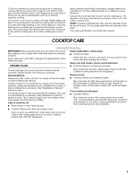 Preview for 9 page of IKEA ICI500XB00 Use And Care Manual