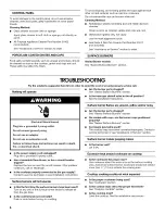 Preview for 8 page of IKEA ICS300VM00 Use & Care Manual