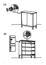 Предварительный просмотр 24 страницы IKEA IDANAS Manual