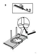 Предварительный просмотр 7 страницы IKEA IDOLF Assembly Instruction Manual