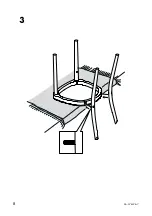 Предварительный просмотр 8 страницы IKEA IDOLF Assembly Instruction Manual