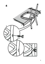 Предварительный просмотр 9 страницы IKEA IDOLF Assembly Instruction Manual