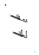 Предварительный просмотр 13 страницы IKEA IDOLF Assembly Instruction Manual