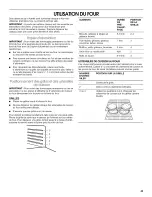 Предварительный просмотр 43 страницы IKEA IGS350BW0 Use & Care Manual