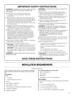 Предварительный просмотр 3 страницы IKEA IH3302WQ0 Use & Care Manual