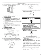 Предварительный просмотр 9 страницы IKEA IH3302WQ0 Use & Care Manual