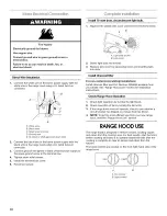 Предварительный просмотр 10 страницы IKEA IH3302WQ0 Use & Care Manual