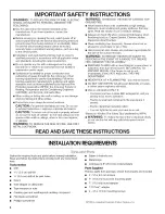 Предварительный просмотр 4 страницы IKEA IH3402YS0 Installation Instructions And Use & Care Manual