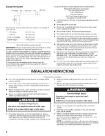 Предварительный просмотр 6 страницы IKEA IH4302SS0 Installation Instructions And Use & Care Manual