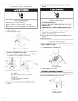 Предварительный просмотр 8 страницы IKEA IH4302SS0 Installation Instructions And Use & Care Manual