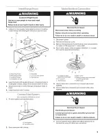 Предварительный просмотр 9 страницы IKEA IH5303SS0 Installation Instructions And Use & Care Manual