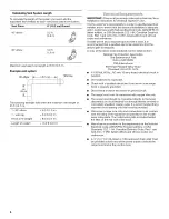 Preview for 6 page of IKEA IH6242SM0 Installation Instructions And Use & Care Manual