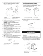 Предварительный просмотр 7 страницы IKEA IH8362SS0 Installation Instructions And Use & Care Manual