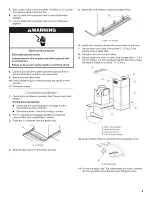 Предварительный просмотр 9 страницы IKEA IH8362SS0 Installation Instructions And Use & Care Manual