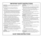 Предварительный просмотр 3 страницы IKEA IH8432WS0 Installation Instructions And Use & Care Manual