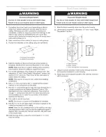 Предварительный просмотр 7 страницы IKEA IH8432WS0 Installation Instructions And Use & Care Manual