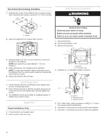 Предварительный просмотр 8 страницы IKEA IH8432WS0 Installation Instructions And Use & Care Manual