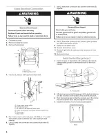 Предварительный просмотр 8 страницы IKEA IHI8304WS0 Installation Instructions And Use & Care Manual