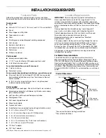 Предварительный просмотр 5 страницы IKEA IHW2530BS1 Installation Instructions And Use & Care Manual