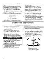 Preview for 36 page of IKEA IHW53UC0FS2 Installation Instructions And Use & Care Manual