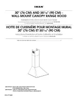 Предварительный просмотр 1 страницы IKEA IHW6302VM0 Installation Instructions And Use & Care Manual